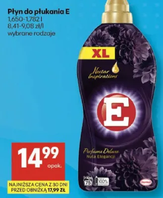 Płyn do płukania E Perfume Deluxe Nectar Inspirations XL promocja w Delikatesy Centrum