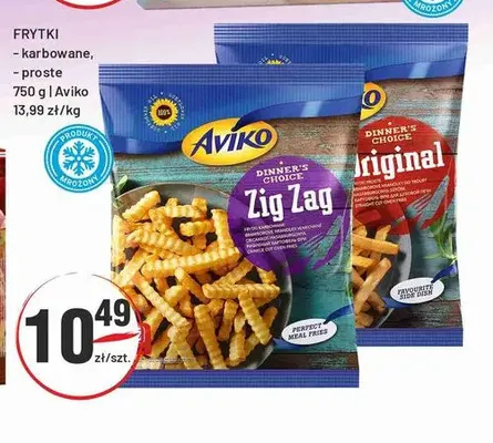 Frytki karbowane Aviko promocja w Sedal