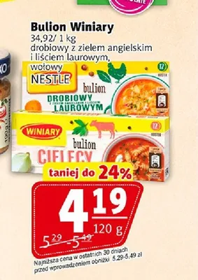 Bulion wołowy Winiary promocja w Prim Market
