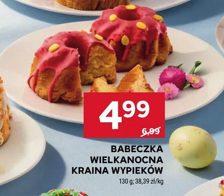 Babeczka wielkanocna kraina wypieków promocja w Stokrotka