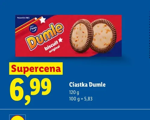 Ciastka Dumle Fazer promocja w Lidl