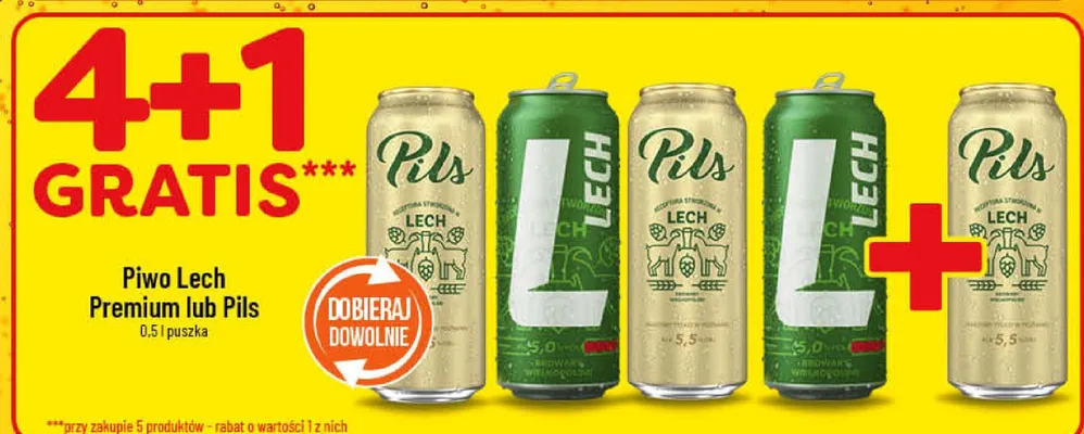 Piwo Pils promocja w POLOmarket