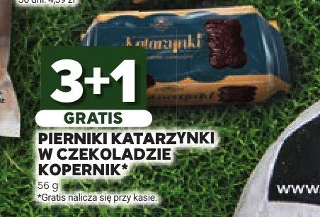 Pierniki Katarzynki w czekoladzie Kopernik promocja w Stokrotka