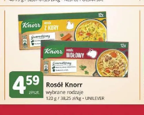 Rosół Knorr promocja w Marketvita