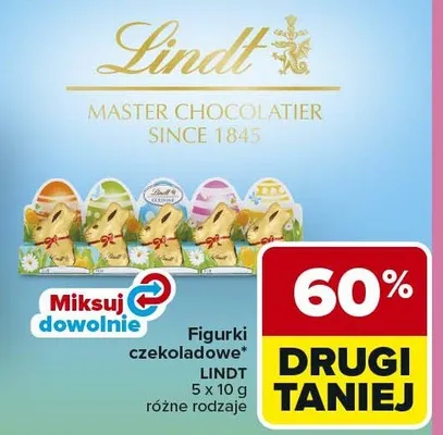 Figurki czekoladowe różne rodzaje promocja w Carrefour