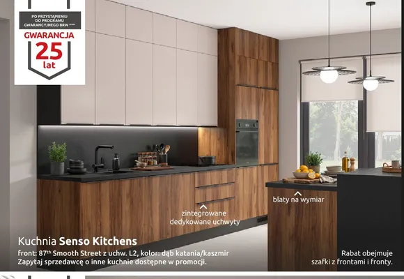 Kuchnia Senso Kitchens Black Red White promocja w Black Red White