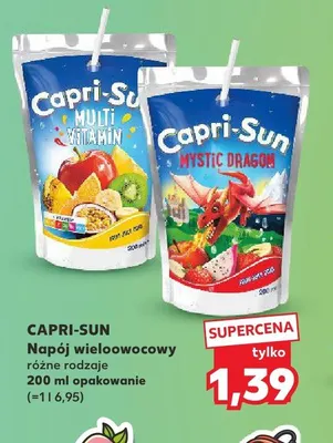 Napój wieloowocowy Capri-Sun promocja w Kaufland
