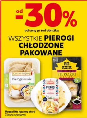 Pierogi chłodzone pakowane różne rodzaje promocja w Kaufland