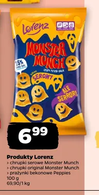 Chrupki original Monster Munch Lorenz promocja w Netto