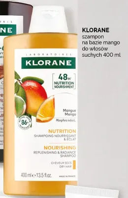 Szampon do włosów suchych Klorane na bazie mango promocja w Ziko Dermo