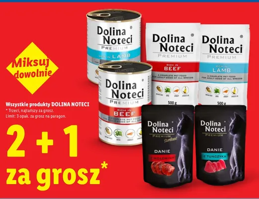 Karma dla psów i kotów promocja w Lidl