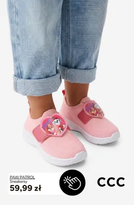 Sneakersy Paw Patrol promocja w CCC
