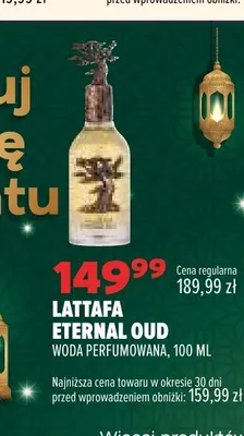 Woda perfumowana Lattafa Eternal Oud promocja w Drogerie Natura