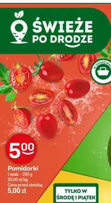 Pomidorki promocja w Żabka