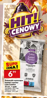 Ściereczki czyszczące kamień i marmur Luba Comfort promocja w Twój Market