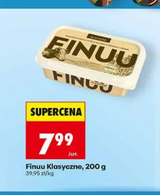 Finuu Klasyczne 200g promocja w Biedronka