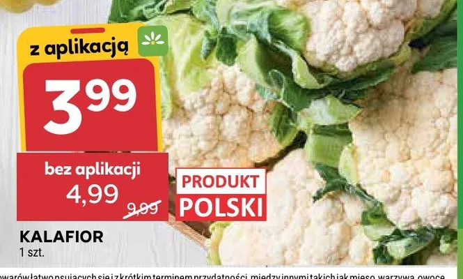 Kalafior promocja w Stokrotka