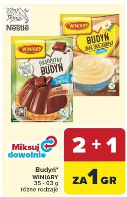 Budyń Winiary promocja w Carrefour