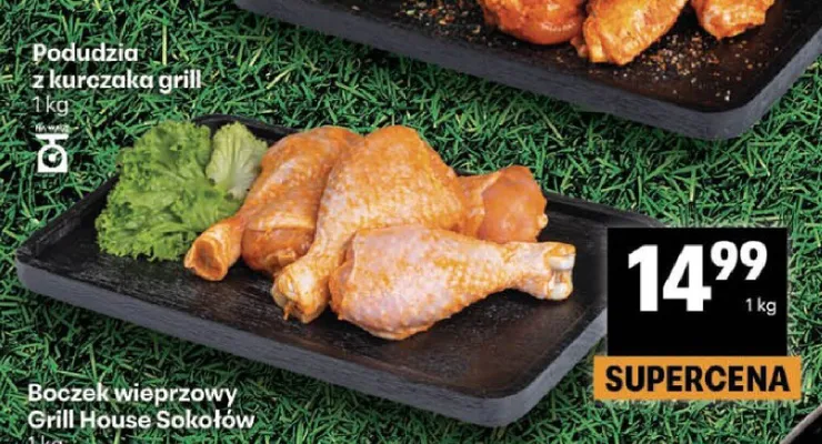 Podudzia z kurczaka grill promocja w Delikatesy Centrum
