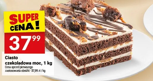 Ciasto czekoladowa moc promocja w Twój Market