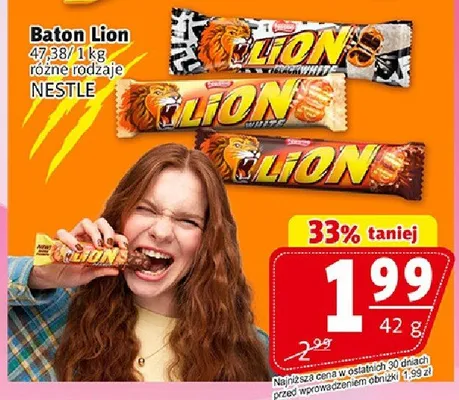 Baton Lion Nestle promocja w Prim Market