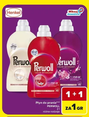 Płyn do prania Perwoll Renew White promocja w Carrefour
