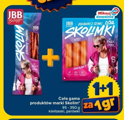Kabanosy Palermo Skolim JBB Bałdyga promocja w Carrefour