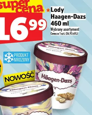 Lody Haagen-Dazs promocja w TOPAZ