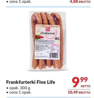 Frankfurterki Fine Life promocja w Makro