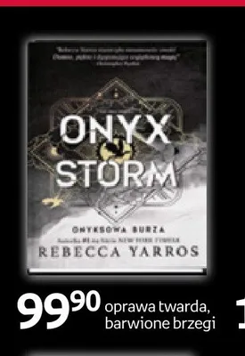 Książka Onyx Storm Rebecca Yarros promocja w Empik