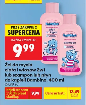 Szampon do włosów promocja w Biedronka