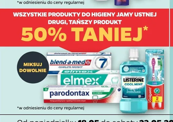 Pasta do zębów parodontax Fluoride promocja w Netto