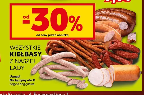 Kiełbasy z naszej lady promocja w Kaufland