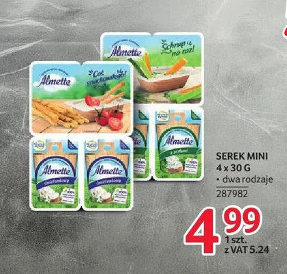 Serek mini 4-pak 30g promocja w Selgros
