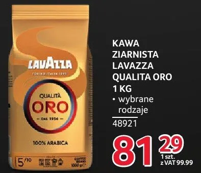 Kawa promocja w Selgros