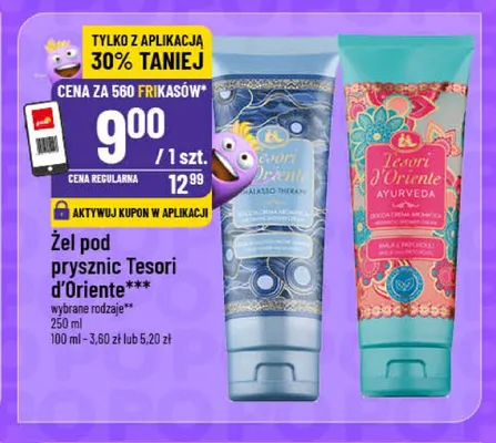 Żel pod prysznic Tesori d'Oriente Ayurveda promocja w POLOmarket
