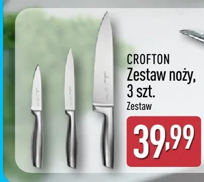 Zestaw noży, 3 szt. promocja w Aldi
