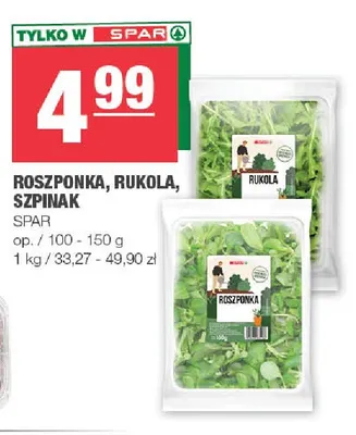 Roszponka Spar promocja w SPAR