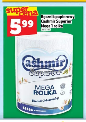 Ręcznik papierowy Cashmir Superior Mega promocja w TOPAZ