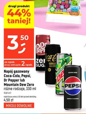 Napój gazowany Dr Pepper promocja w Dealz