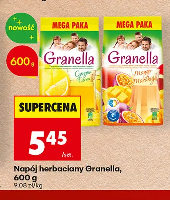 Napój herbaciany Granella cytryna promocja w Biedronka