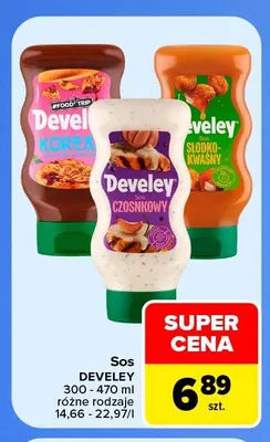 Sos Develey promocja w Carrefour Market