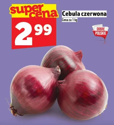 Cebula czerwona promocja w TOPAZ
