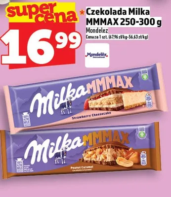 Czekolada Milka MMMAX promocja w TOPAZ