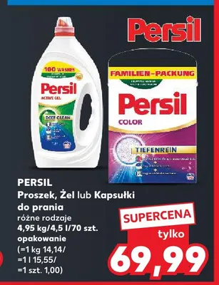 Kapsułki do prania Persil promocja w Kaufland