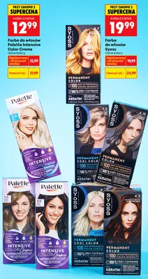 Farba do włosów Intensive Color Creme różne kolory promocja w Biedronka
