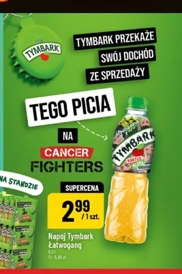 Napój Tymbark Łatwogang promocja w POLOmarket