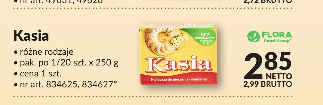 Margaryna Kasia promocja w Makro