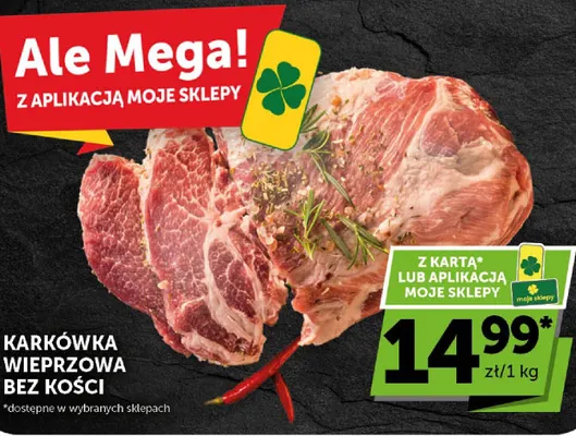 Karkówka wieprzowa bez kości promocja w Euro Sklep