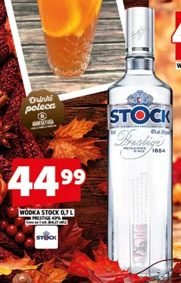 Wódka Stock Prestige 40% promocja w TOPAZ